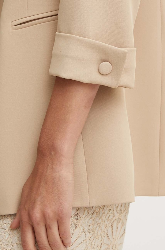 Sandro Ferrone marynarka SFS25XBDEVELINA beżowy