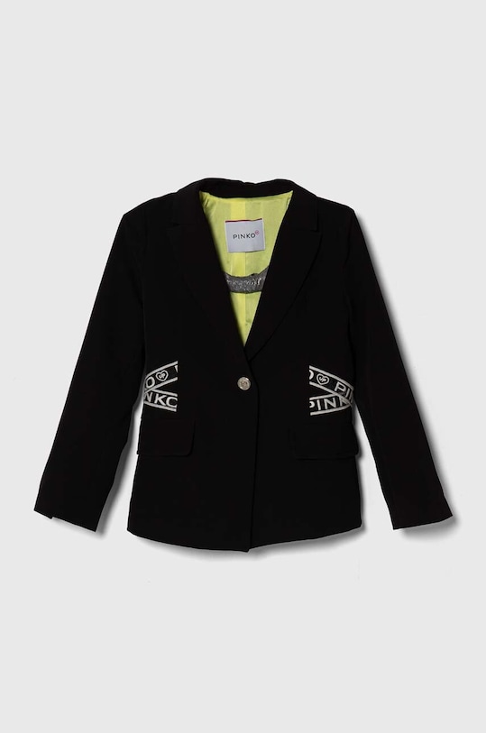 Pinko Up gyerek zakó aplikációval fekete S4PIJGJK080