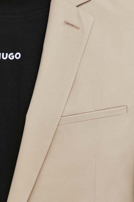 Піджак HUGO 50490765 бежевий