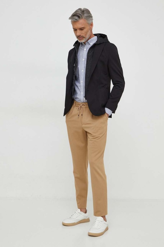 BOSS marynarka 50509529 czarny SS24
