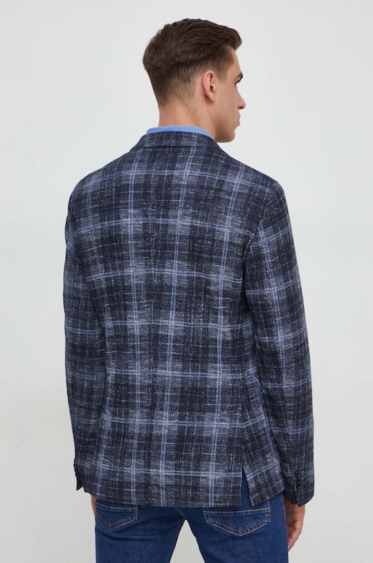 Сако BOSS 50510571 син SS24