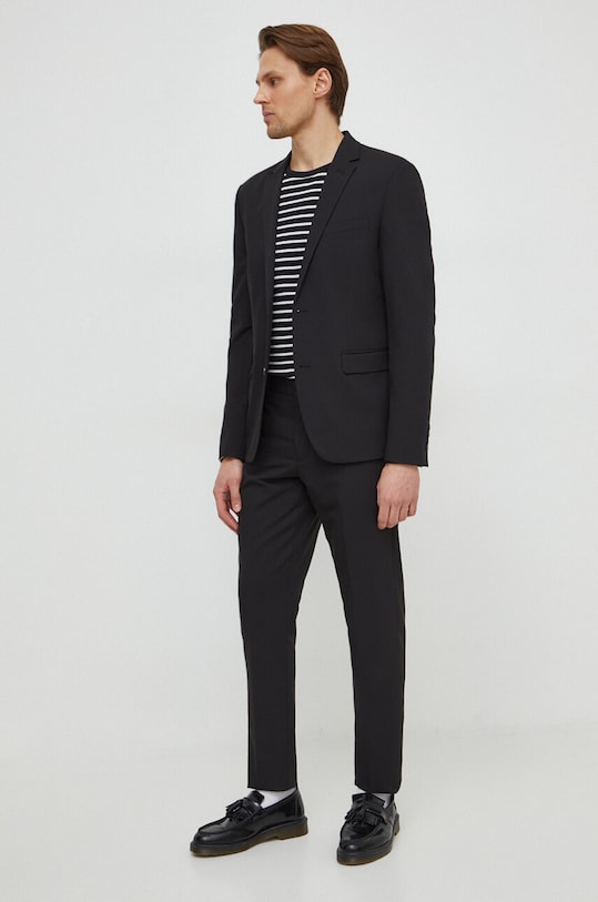 Lindbergh garnitur tkanina czarny 30.606900.BLACK