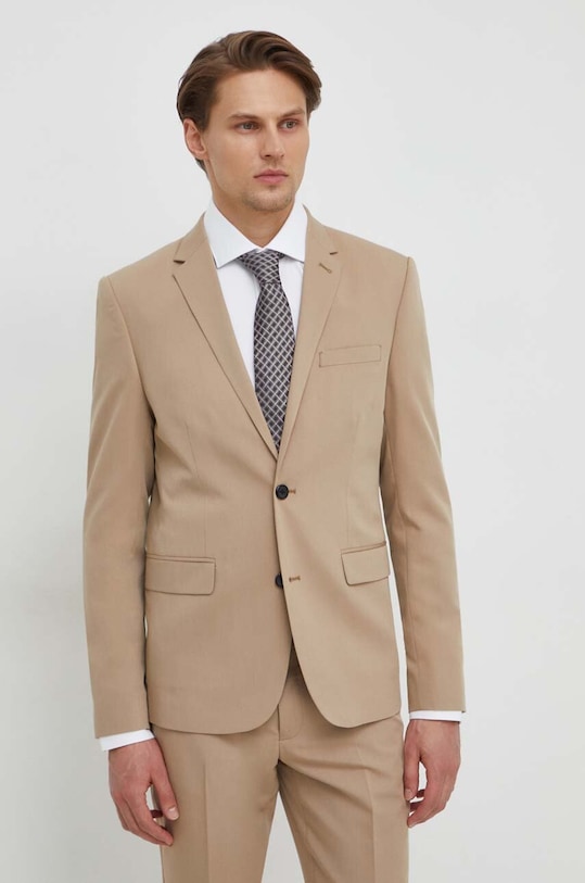 Odzież Lindbergh garnitur 30.606900.SAND beżowy