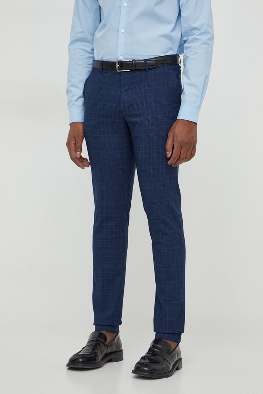 Lindbergh garnitur granatowy 30.61078.BLUECHECK