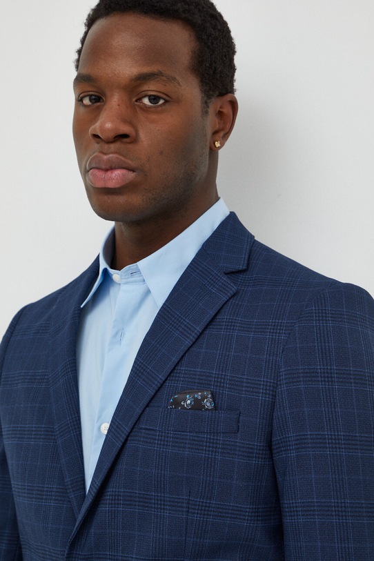 Lindbergh garnitur 30.61078.BLUECHECK granatowy