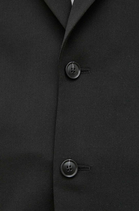 Blazer s příměsí vlny Tiger Of Sweden Jazon černá T72171002