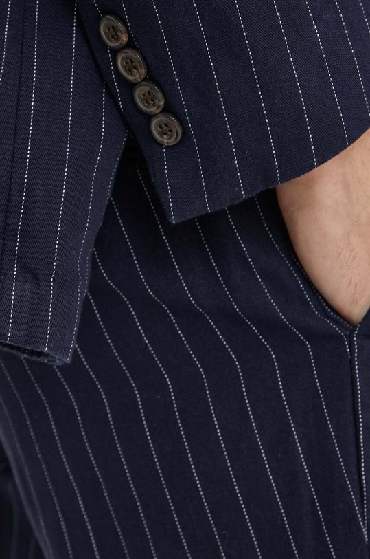 Polo Ralph Lauren giacca in lino misto 715935006 blu navy
