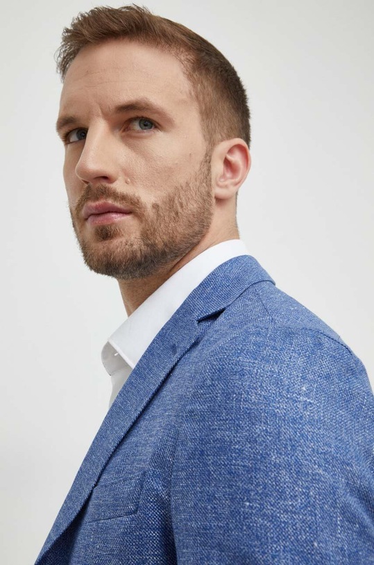 BOSS giacca in lino 50514618