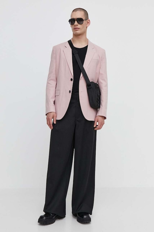 Пиджак HUGO 50514537 розовый SS24