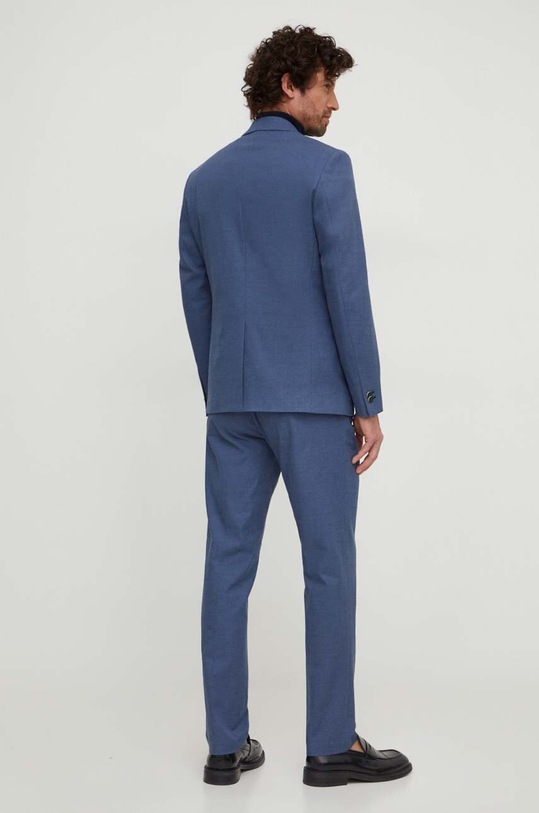 Îmbrăcăminte Sisley sacou 2LAGSW01H albastru