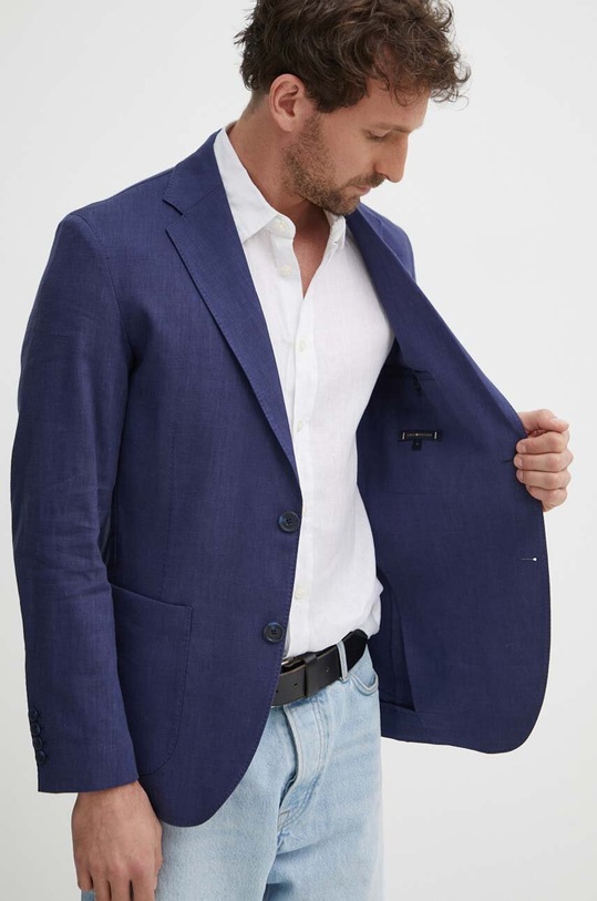 Tommy Hilfiger marynarka lniana MW0MW35214