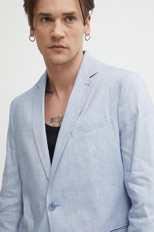 Lanen suknjič Drykorn HURLEY modra 42298.126014