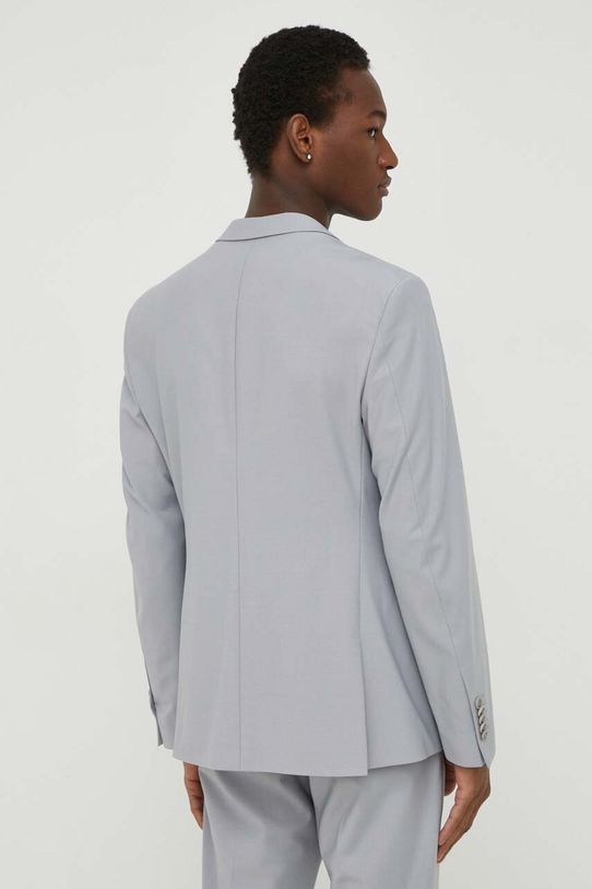 Drykorn sacou din lana gri 42333.190001