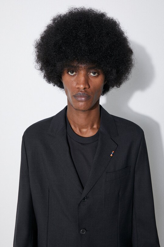 Μάλλινο σακάκι Paul Smith M1R.2151.K00001 μαύρο