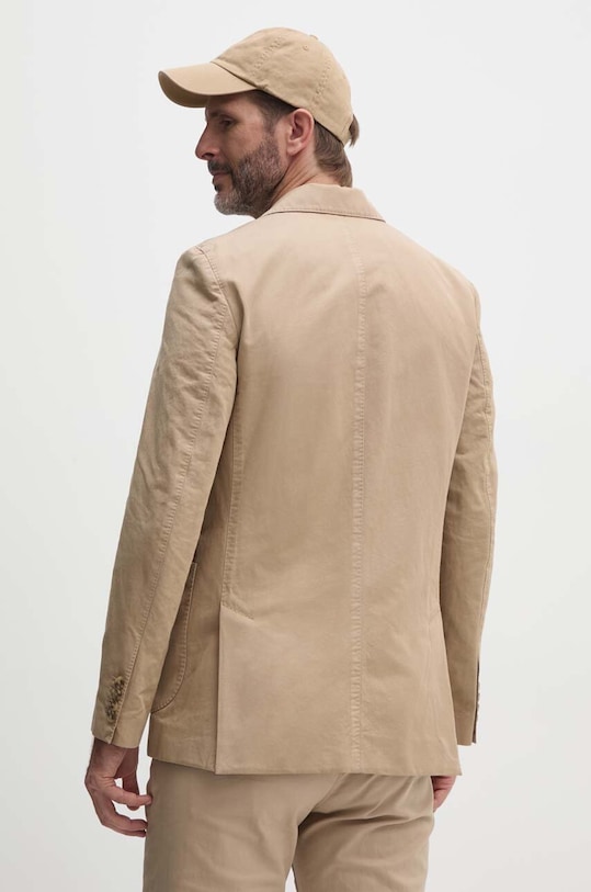 Îmbrăcăminte Tommy Hilfiger blazer din amestec de in MW0MW35212 bej