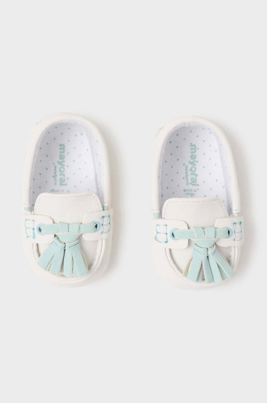 Chłopiec Mayoral Newborn buty niemowlęce 9732.1H.Newborn.PPYH zielony