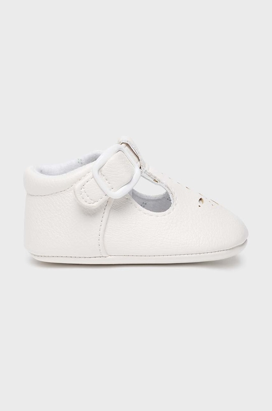 Mayoral Newborn buty niemowlęce 9737.1M.Newborn.PPYH biały SS24