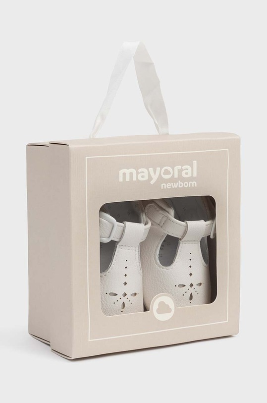 Mayoral Newborn buty niemowlęce 9737.1M.Newborn.PPYH biały