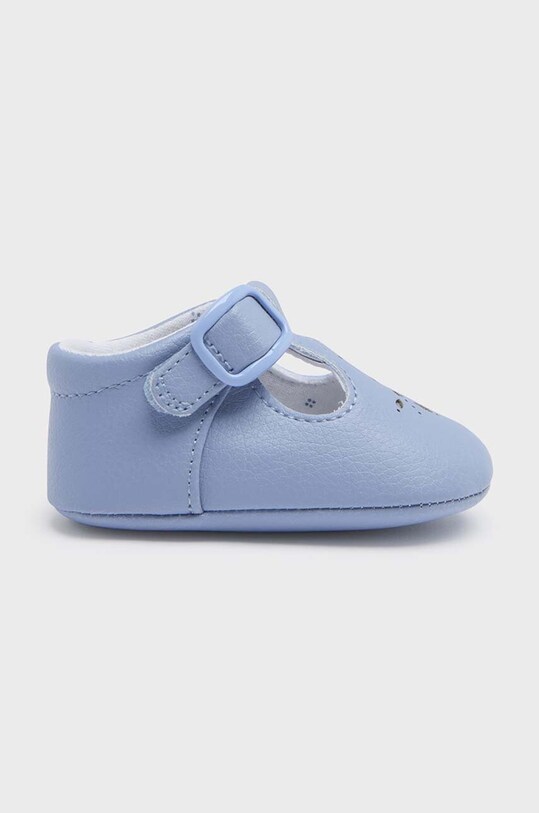 Mayoral Newborn papuci bebe imitatie de piele albastru 9737.1M.Newborn.PPYH