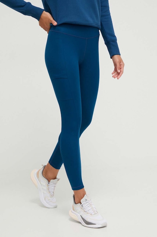 Legíny Dkny s elastanom tmavomodrá DP3P3249