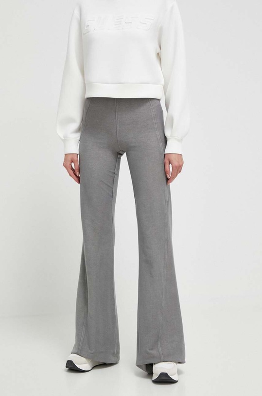 Παντελόνι Guess με ελαστάν πράσινο V4RB02.KBUM0