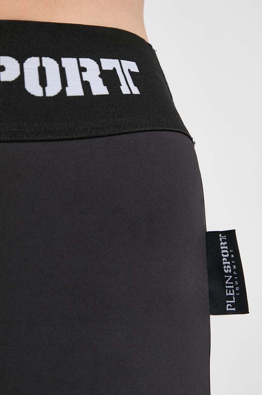 PLEIN SPORT legginsy czarny SADC.WJT1833.STE003N