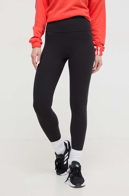 Клин adidas трикотаж черен IP2281