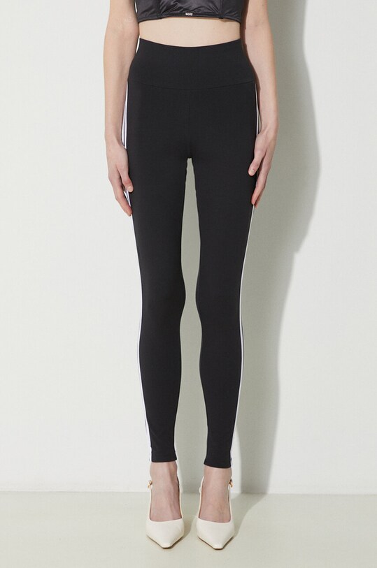 adidas Originals colanți 3-Stripe Leggings 3-Stripes negru IP2968