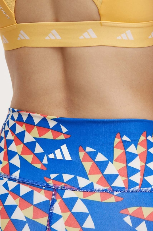 Tréninkové legíny adidas Performance x FARM Rio modrá IQ4508