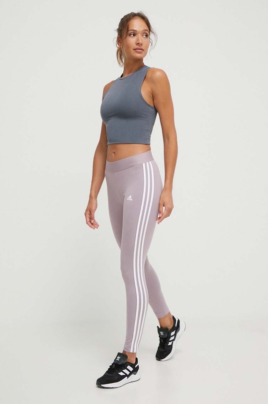 Legíny adidas IR5347 fialová SS24