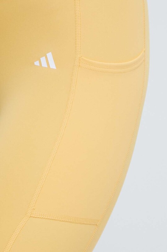 adidas Performance leggins de antrenament Optime galben IT9111