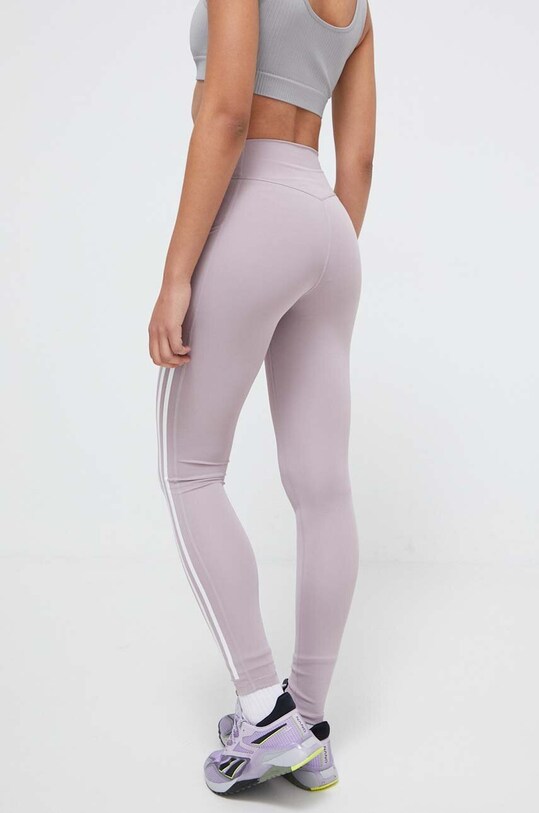 Одежда Тренировочные леггинсы adidas Performance Optime 3Stripes IT9129 фиолетовой