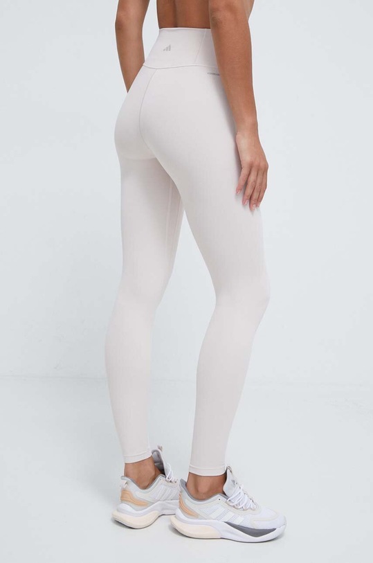 Odzież adidas Performance legginsy treningowe All Me IT9151 beżowy