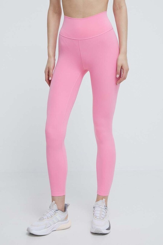 Tréninkové legíny adidas Performance All Me pletenina růžová IT9155