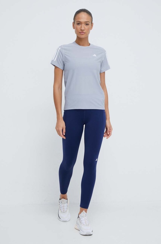 adidas Performance legginsy do biegania DailyRun IU1648 granatowy SS24