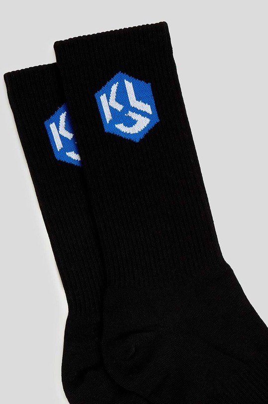 Odzież Karl Lagerfeld Jeans skarpetki 2-pack 240J6001 czarny