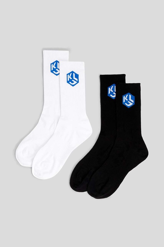 Karl Lagerfeld Jeans skarpetki 2-pack skarpetki długie multicolor 240J6001