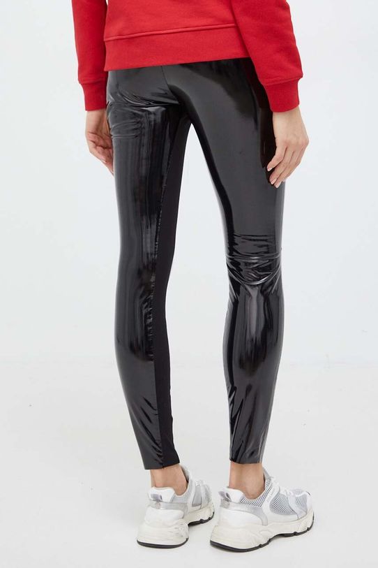 Îmbrăcăminte Karl Lagerfeld pantaloni din latex 240W1011 negru