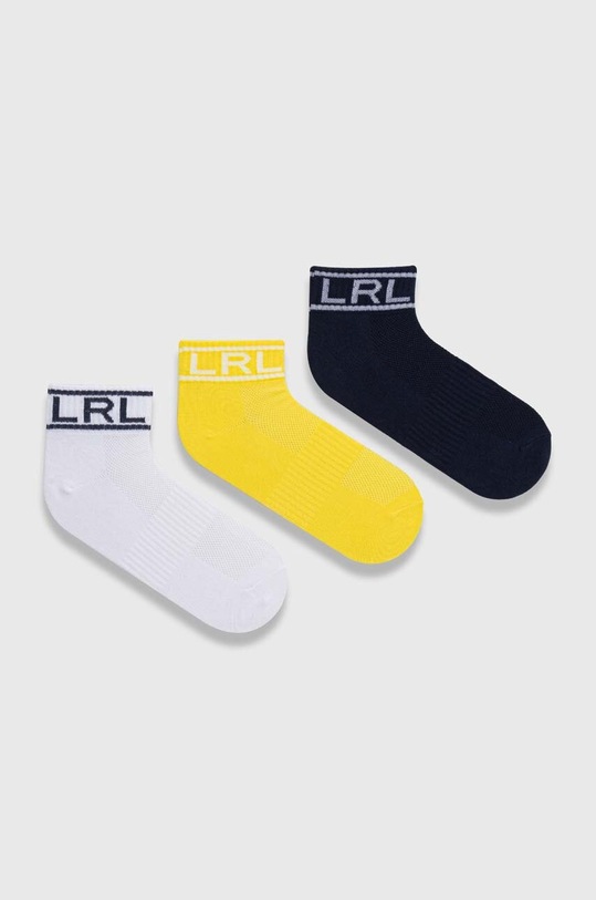 Lauren Ralph Lauren skarpetki 3-pack skarpetki długie granatowy 454945108