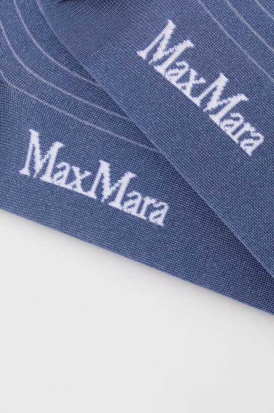 Max Mara Leisure skarpetki 2416551018600 niebieski SS24