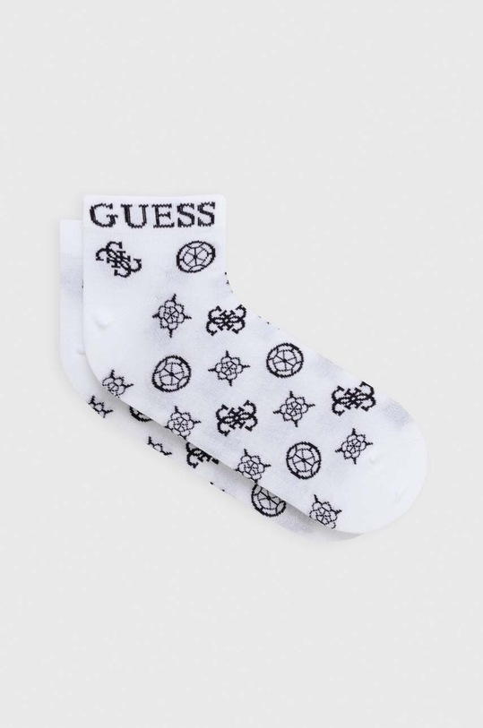 Guess skarpetki PEONY skarpetki krótkie biały V4GZ04.KBZU0