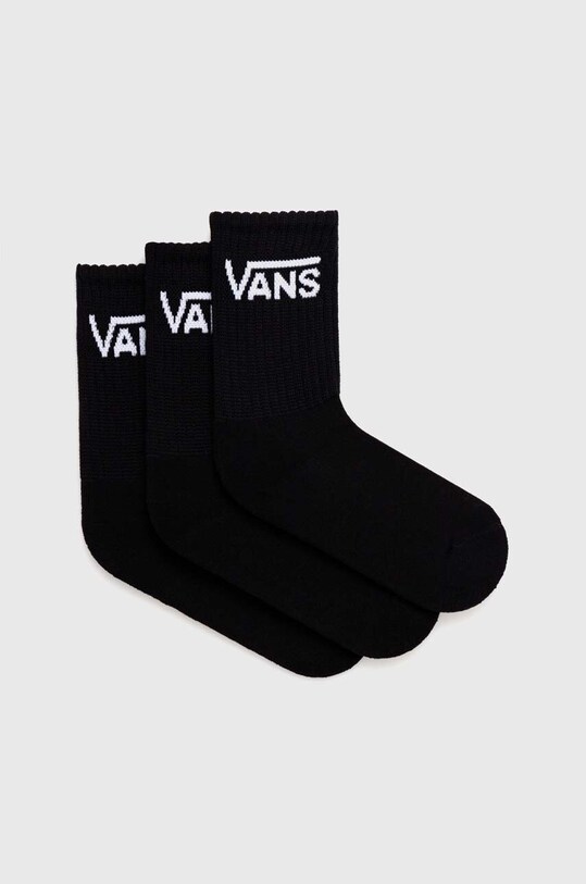 Vans sosete 3-pack sosete lungi negru VN0A49ZFBLK1