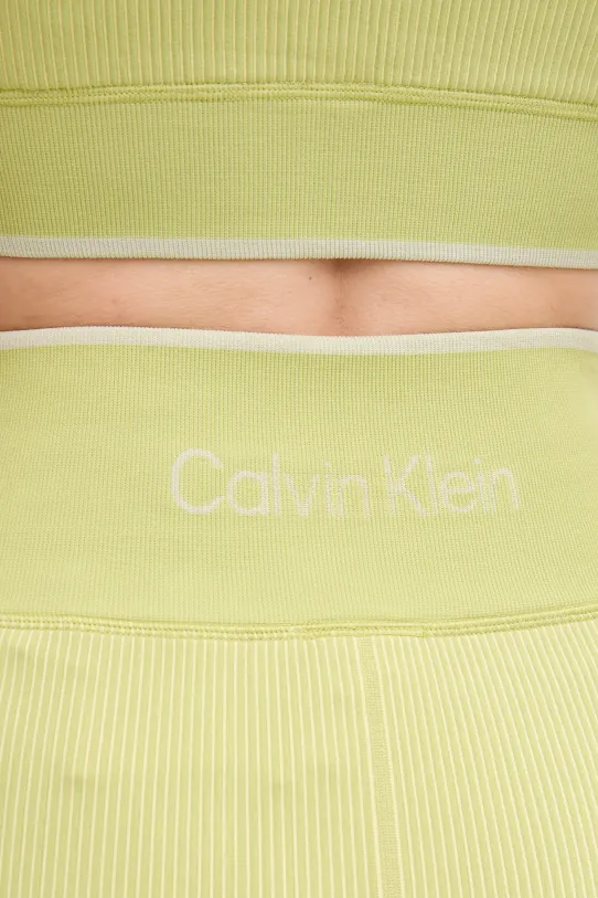 Calvin Klein Performance leggins de antrenament verde 00GWS4L643