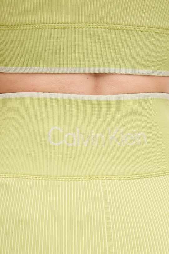 Легінси для тренувань Calvin Klein Performance зелений 00GWS4L643