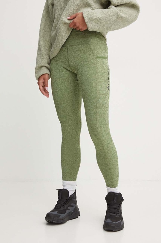 Columbia leggins sportivi Move maglia verde 2072961