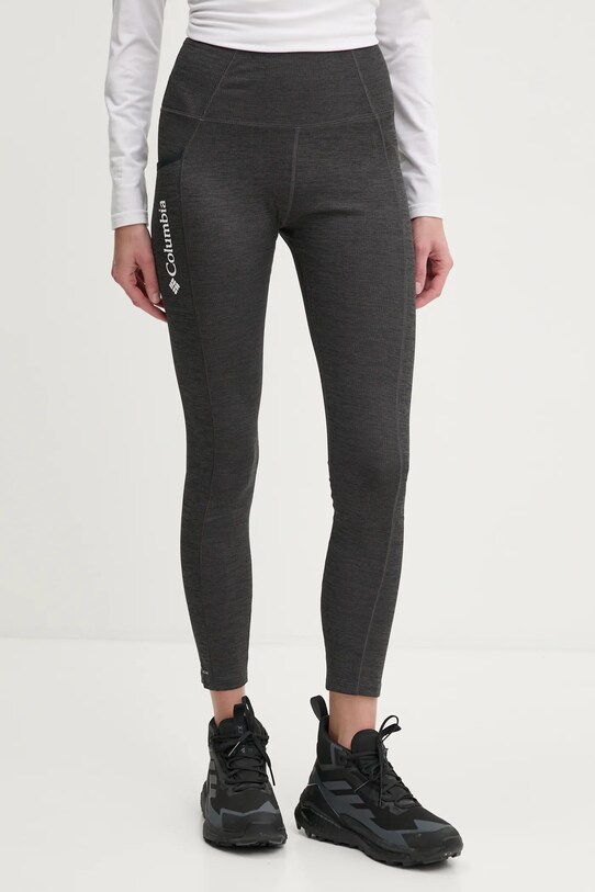 Columbia leggins sport Move tricotaj gri 2072961