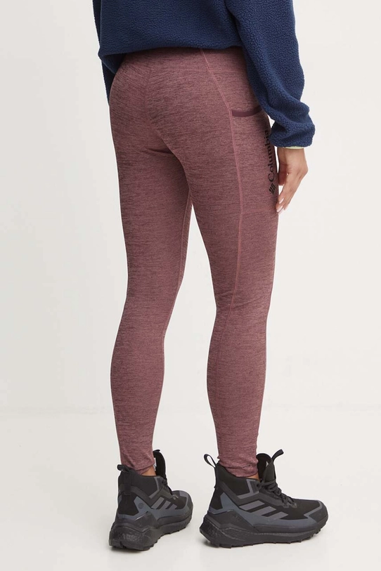 Columbia leggins sport Move 2072961 burgundia SS25