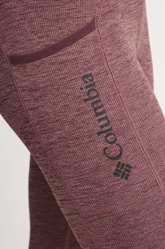 Одяг Спортивні легінси Columbia Move 2072961 бордо