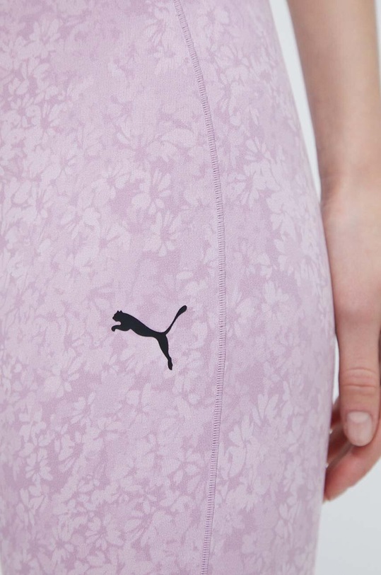 Puma legginsy do jogi STUDIO FOUNDATION różowy 524850