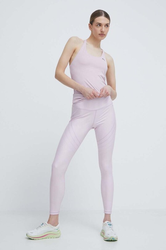 Puma leggins de alergare Ultraform 524970 roz SS24